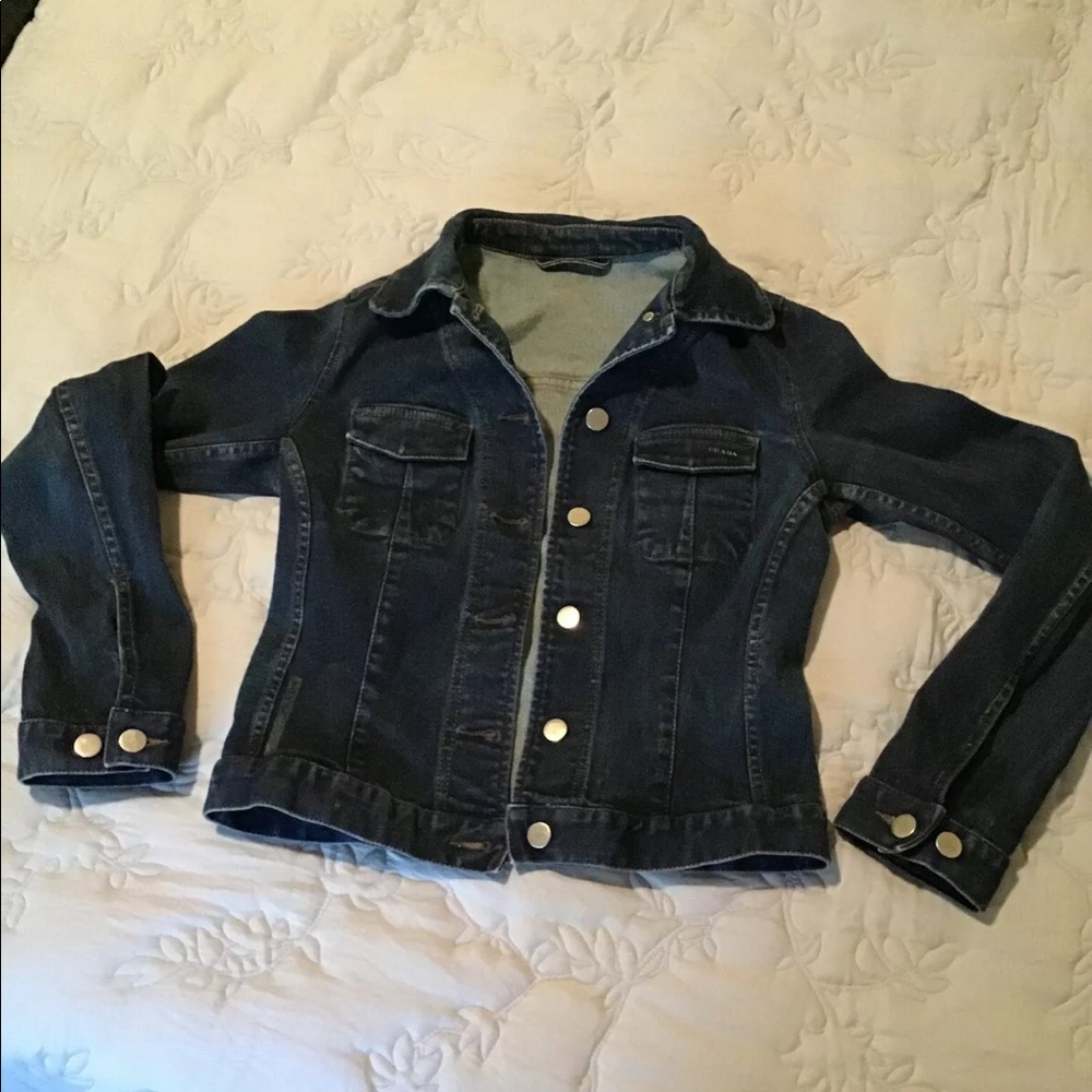 Vintage Prada Jean jacket, excellent condition